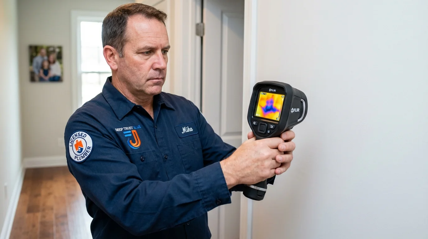 Thermal imaging leak detection by Johns Plumbing LLC in Scotland Neck